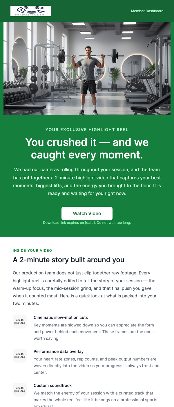 Video Highlights Bonus – Watch Your Story